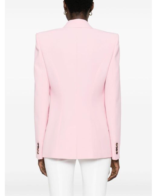 Alexander McQueen Pink Klassischer Blazer