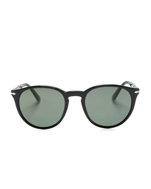 Persol Gray Wraparound-frame Sunglasses for men