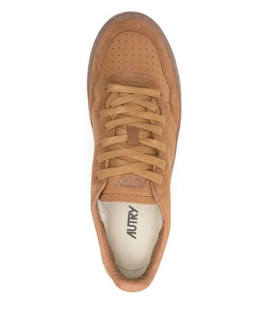 Autry Brown Medalist Sneakers for men
