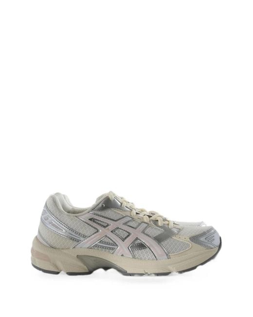 Asics Gray Gel-1130 Mesh-Panelled Sneakers