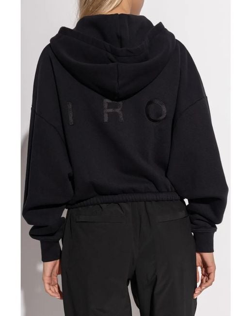 Sudadera Oritta Con Capucha IRO de color Black