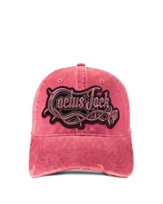 Travis Scott Pink Cactus Jack Distressed Cap