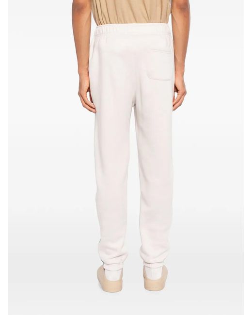 Melt White Animal-Print Track Pants for men