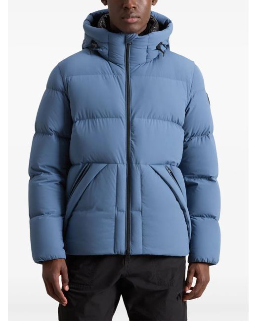 Woolrich Blue Sierra Padded Jacket for men