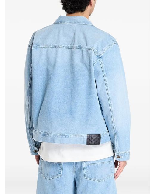Vans Blue X Mcavoy Patch-Detail Jacket for men