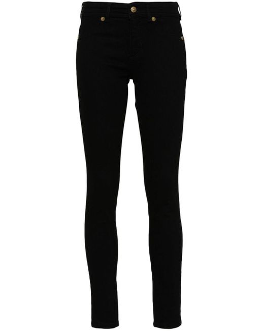 Versace Black Skinny-Jeans mit Logo
