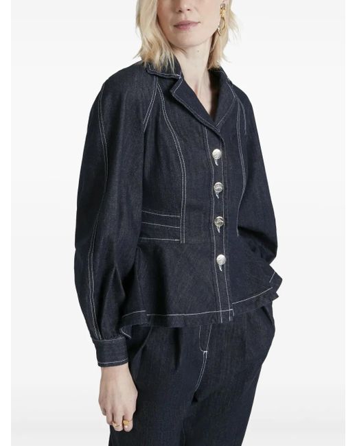 Temperley London Blue Maye Jacket