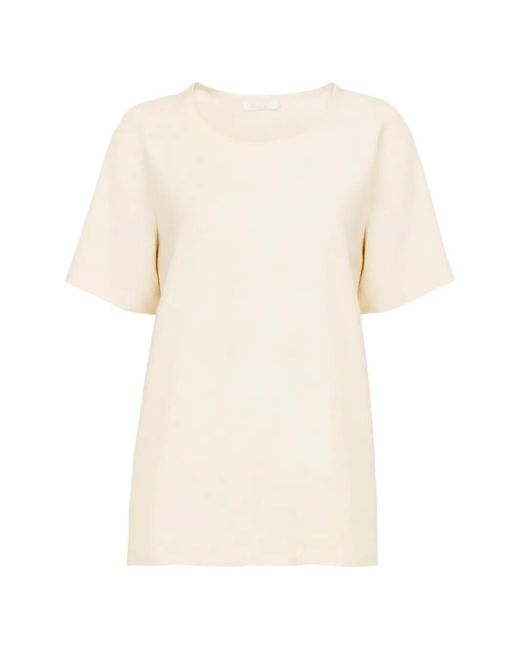 Chloé Natural Short-Sleeve T-Shirt