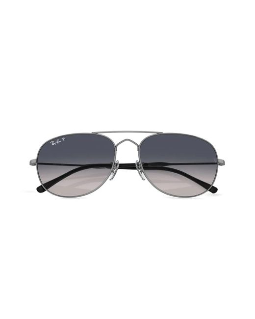 Ray-Ban Blue Bain Pilot-Frame Sunglasses