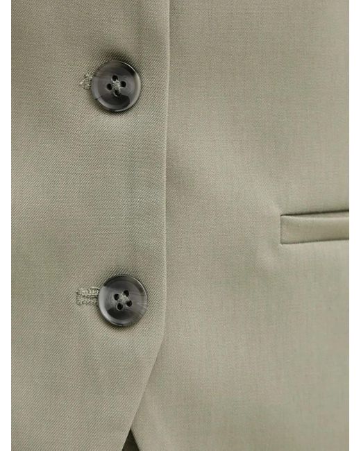 Samsøe & Samsøe Green Saruma Button-Front Sleeveless Top