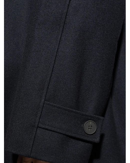 Studio Nicholson Blue Cabo Single-Breasted Coat for men