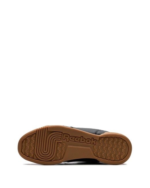 Reebok Black Workout Plus /Gum" Sneakers