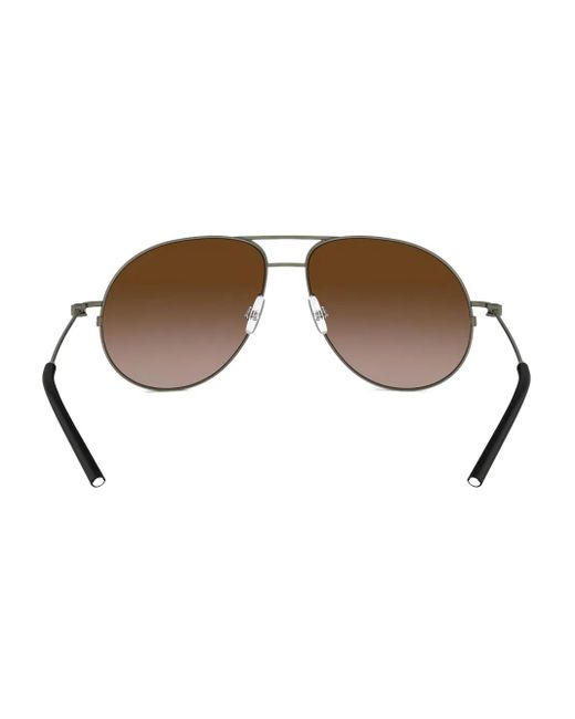 Occhiali Da Sole Tondi di Moncler in Brown