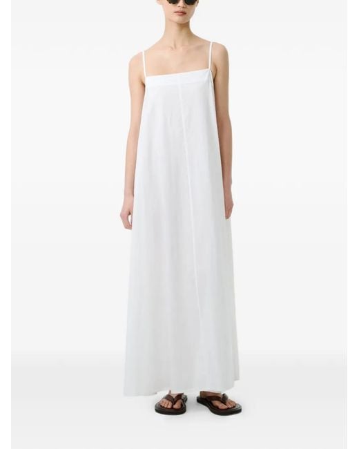 Studio Nicholson White Achille Midi Dress
