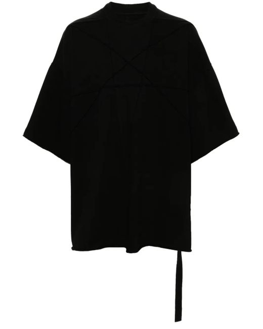 メンズ Rick Owens Tommy Tシャツ Black