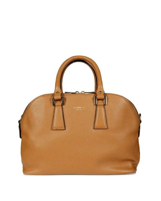 Avenue Brown Leather Handbag