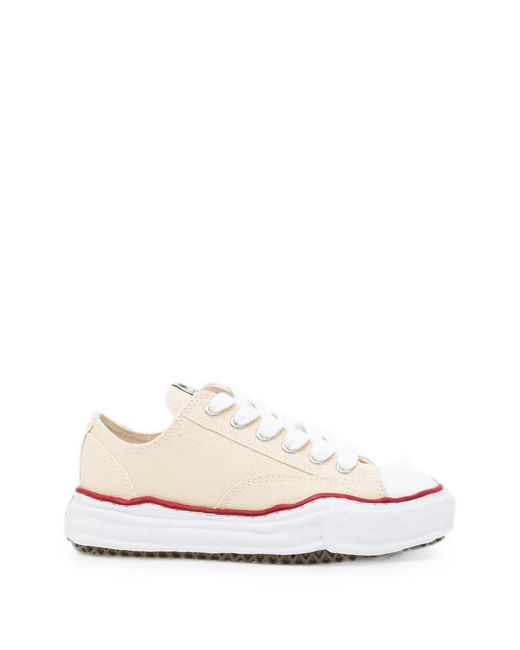 Maison Mihara Yasuhiro White Baskets À Effet Usé