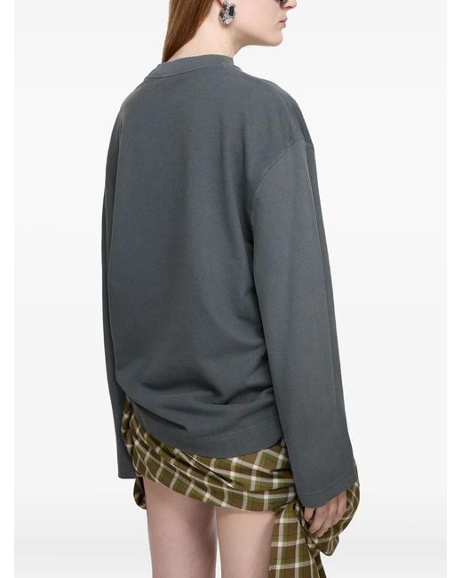 Sudadera Con Logo Acne de color Blue