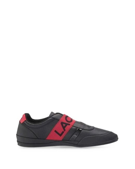 Lacoste White Misano Elastic Sneakers for men