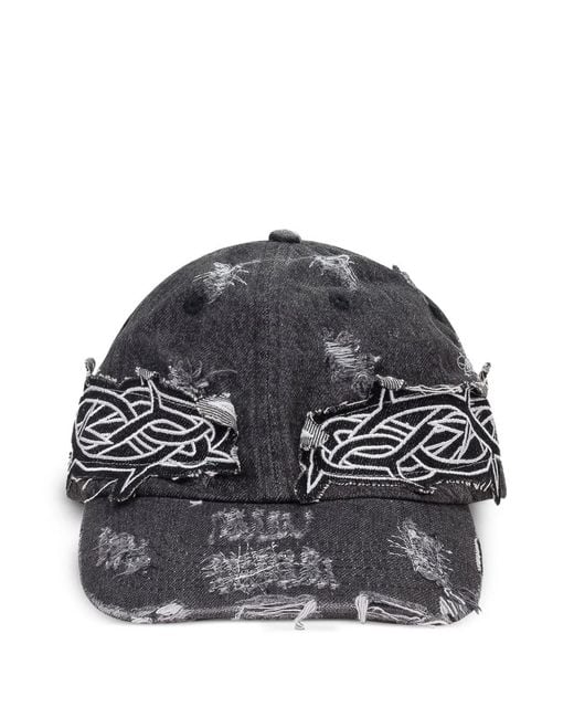 Who Decides War Black Thorned Baseball Cap for men