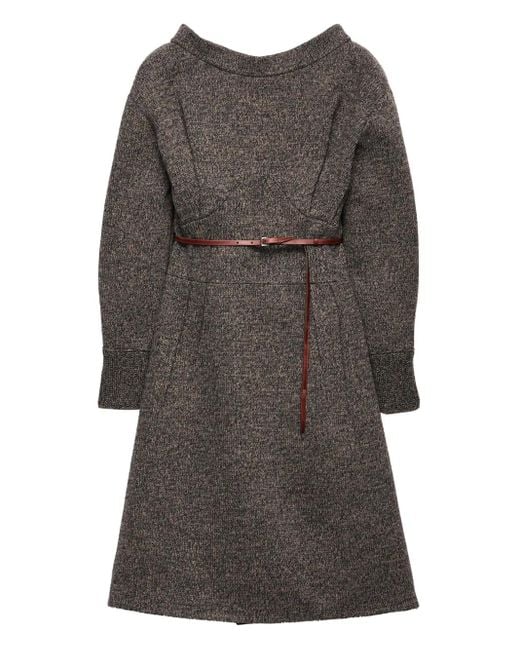 Prada ウール ドレス Gray