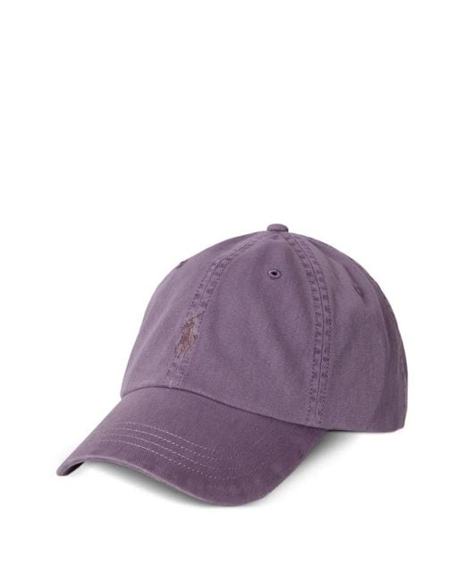 Polo Ralph Lauren Purple Pony-Embroidered Baseball Cap for men