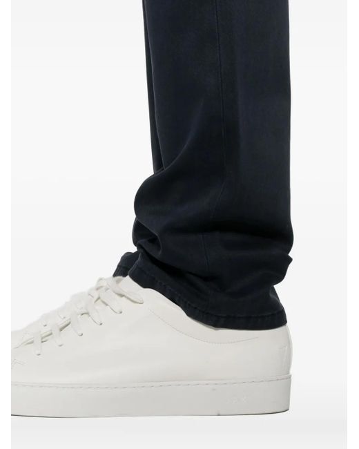 Jacob Cohen Blue Logo Patch Skinny Pants for men