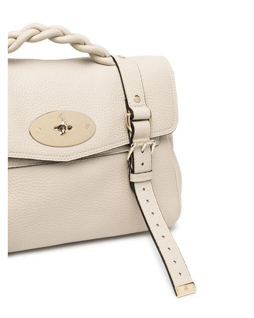 Mulberry Natural Alexa Turn-Lock Tote Bag