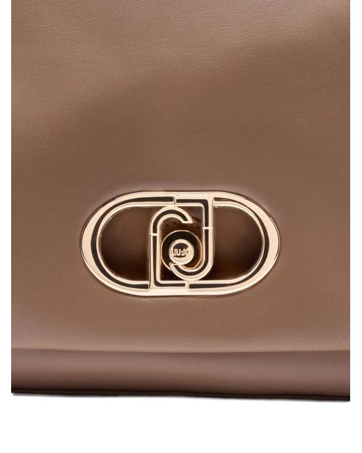 Liu Jo Brown Large Lapuffy Bag