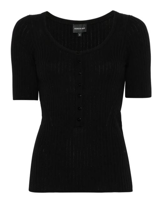 Herskind Black Mie T-Shirt