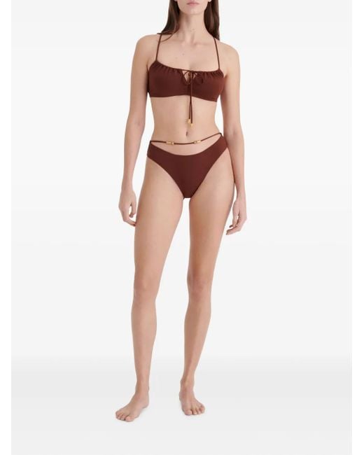 Eres Brown Lava Bikini Bottom