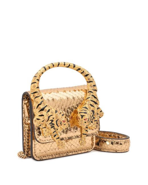 Roberto Cavalli Roar ハンドバッグ Metallic
