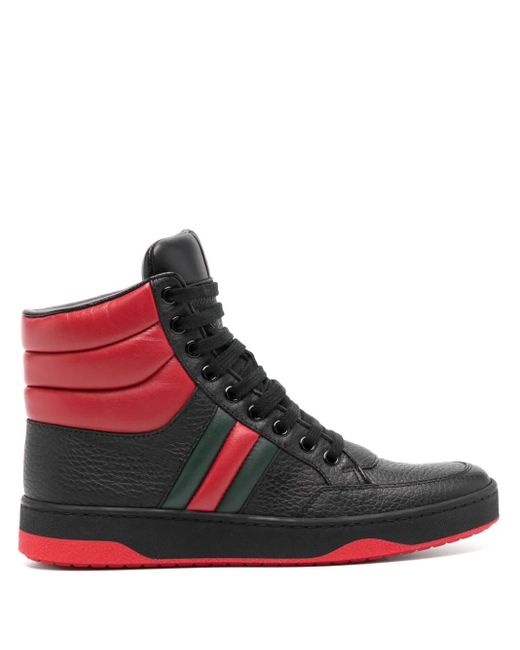 Gucci Brown High-Tops Trainers