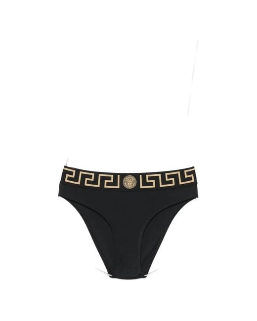 Versace Black Medusa Bikini Bottoms