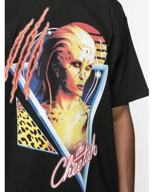 MJB Black Graphic-Print T-Shirt for men