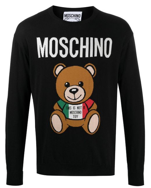 moschino mens sweatshirt