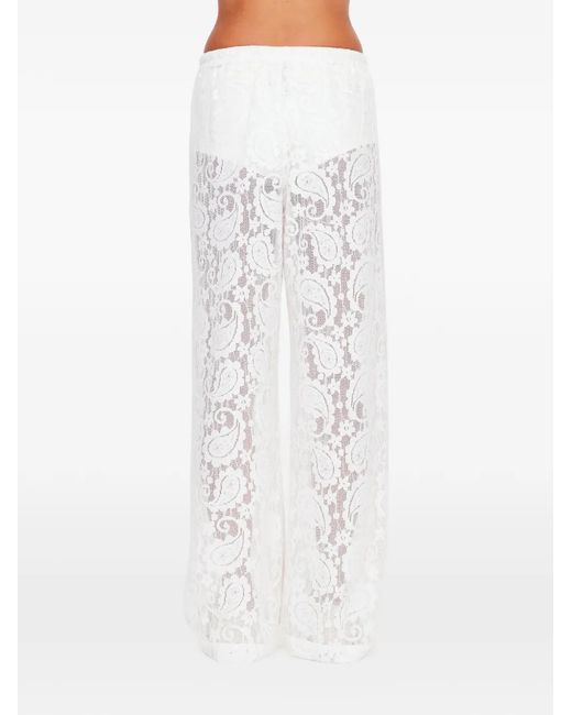 Pantaloni Con Coulisse di The Upside in White
