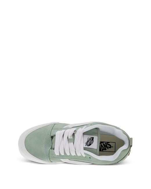 Vans Green Knu Skool Stripe Sneakers