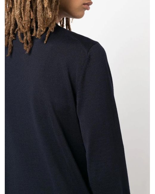Boss Blue Responsible Virgin Wool Knit for men