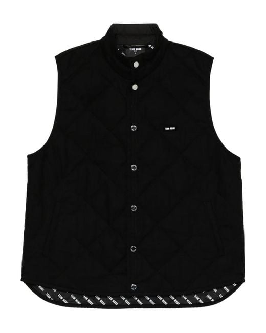 TEAM WANG design Black The Original 1 Quilted Gilet