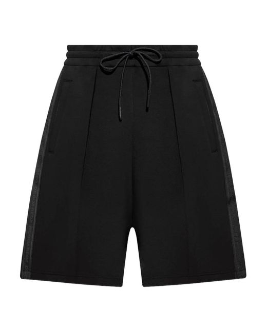 DSquared² Black Drawstring-Fastening Shorts for men