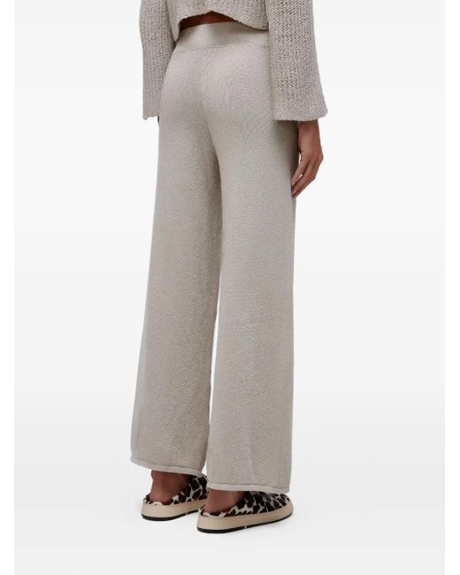 Osklen Gray Gerippte Strickhose