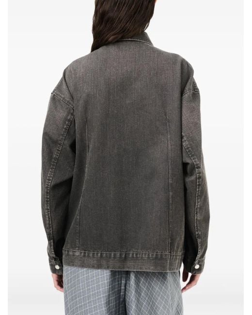 Our Legacy Black Draft Panelled Denim Jacket