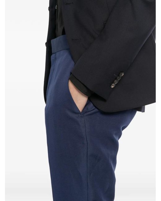 Tom Ford Blue Buttoned-Waist Trousers for men