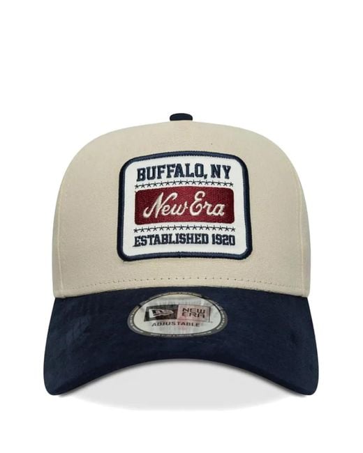 KTZ White Patch-Detail Baseball Cap for men
