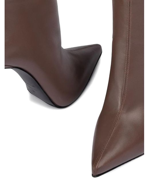 Le Silla Brown 120Mm Eva Thigh-High Boots
