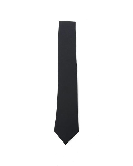 Tagliatore White Pointed-Tip Tie for men