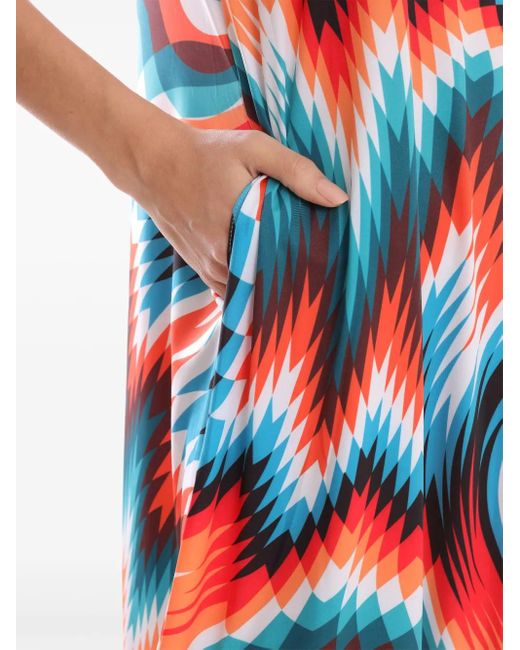 Lygia & Nanny Isis Jurk in het Red