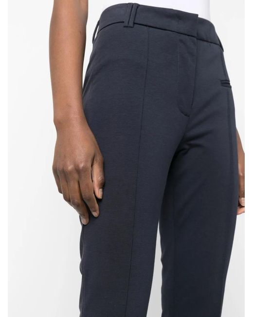 Fabiana Filippi Blue Slim-Cut Leg Trousers