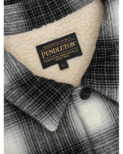 Neighborhood Black Check-Pattern Shirt for men